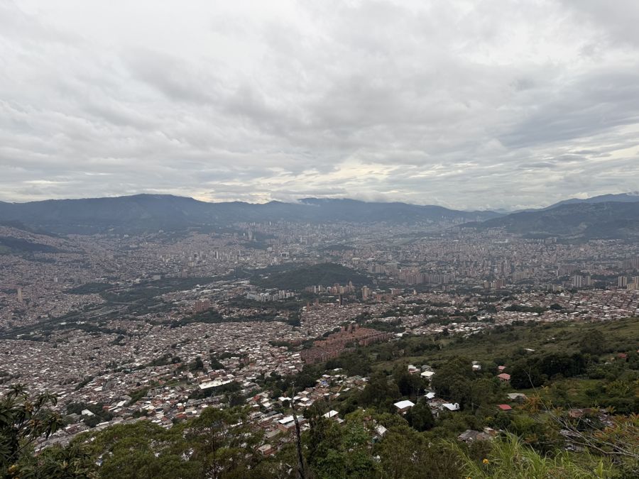 Medellín valley from the Picacho lookout