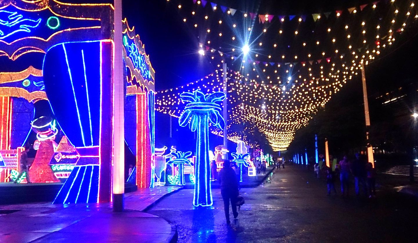 Medellín Christmas lights (alumbrados)