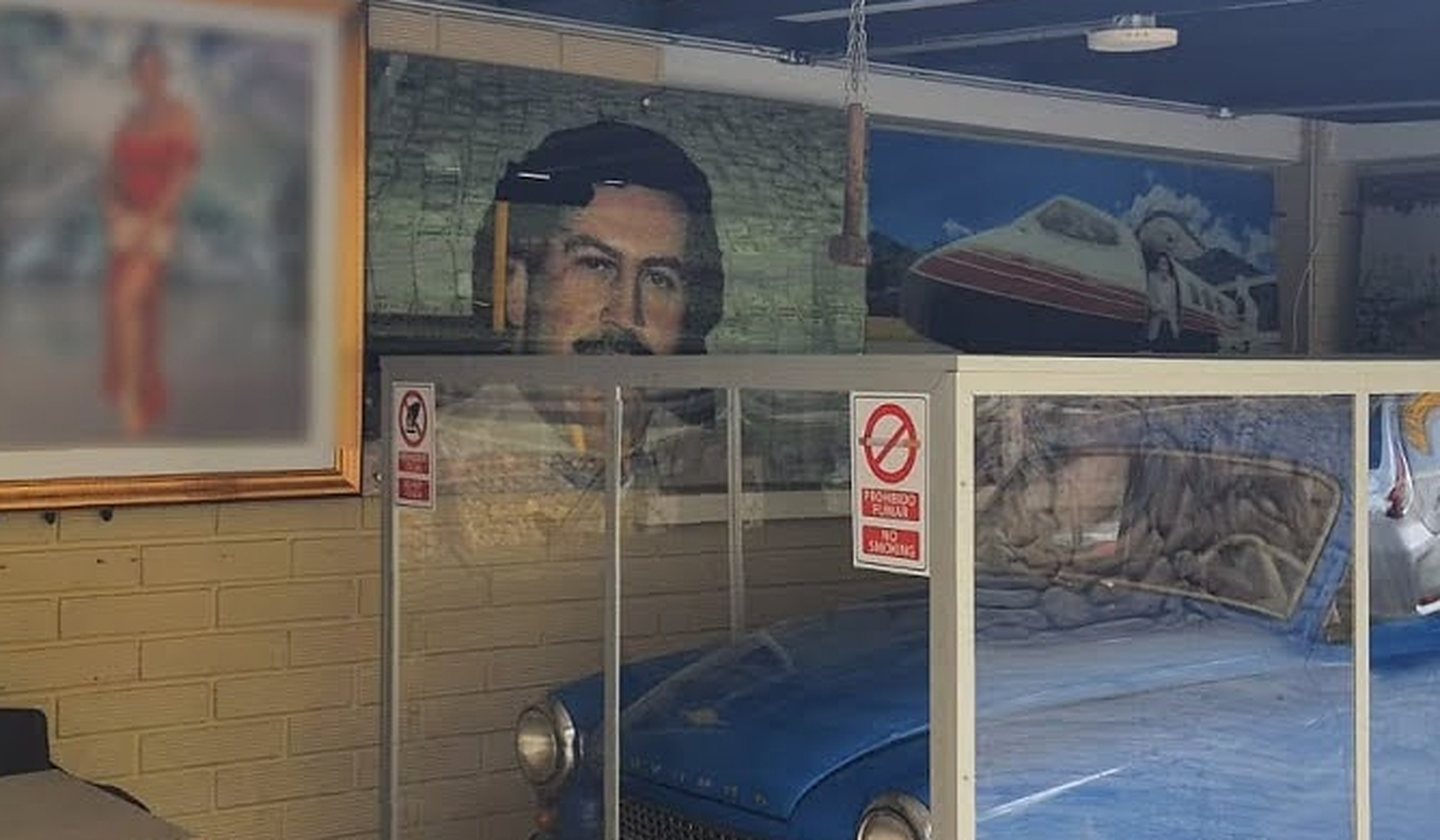 Inside the Pablo Escobar museum